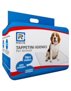 RMove 1 Conf. da 50pz 60x60cm Tappetini Igienici Animali