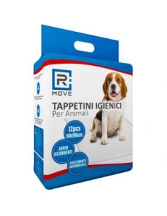 RMove 1Conf. da 12pz 60x90cm Tappetini Igienici Animali