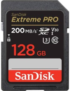 SanDisk Extreme PRO SD 128GB C10 UHS-I SDXC 200MB/s